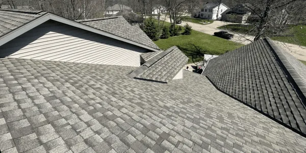 Asphalt shingle roofing installation in Brandon FL
