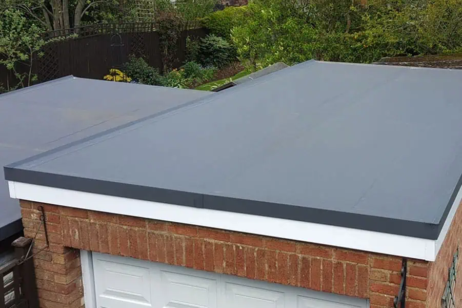 PVC flat roofing system