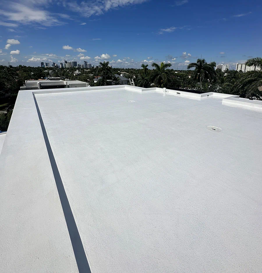 Flat roofing installation in Brandon FL